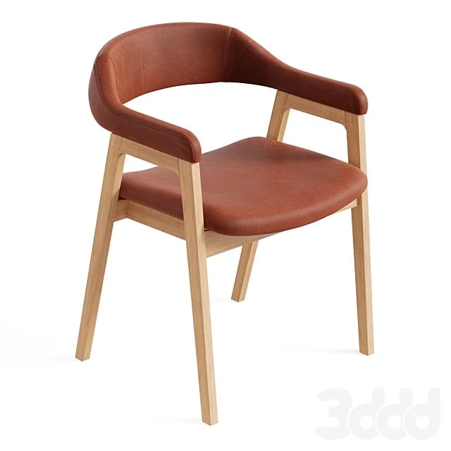John Lewis and Partners Santino Dining Armchair TanOak